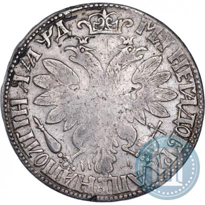 Фото Полтина 1704 года МД "Портрет работы Ф. Алексеева"