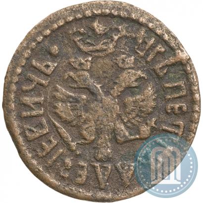 Фото Полушка 1707 года  