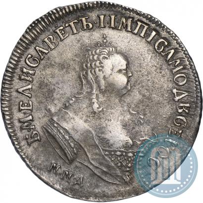 Фото Полуполтинник 1748 года ММД 