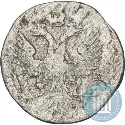 Picture 2 kopecks 1757 year  "For Livonia"