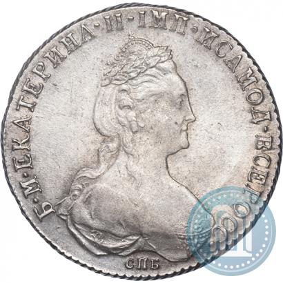 Фото 1 рубль 1780 года СПБ-ИЗ 