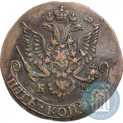 Picture 5 kopecks 1782 year КМ 
