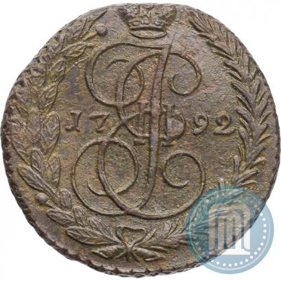 Picture 5 kopecks 1792 year ЕМ 