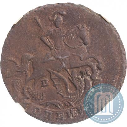 Picture 1 kopeck 1795 year ЕМ 
