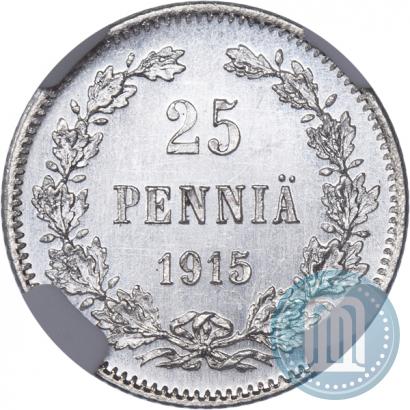 Фото 25 пенни 1915 года S 