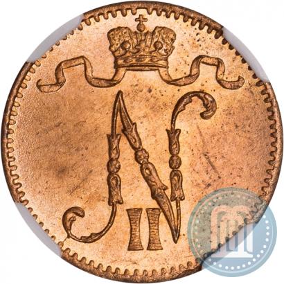 Фото 1 пенни 1916 года  