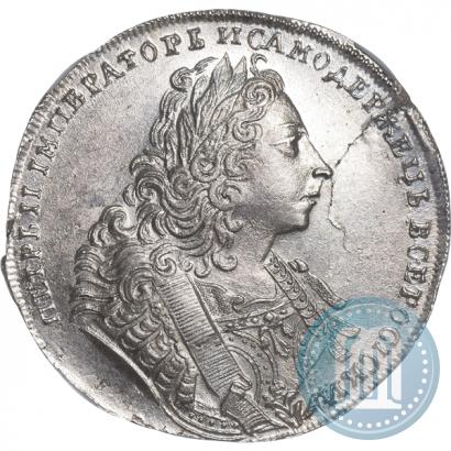 Фото 1 рубль 1729 года  "Тип 1729"