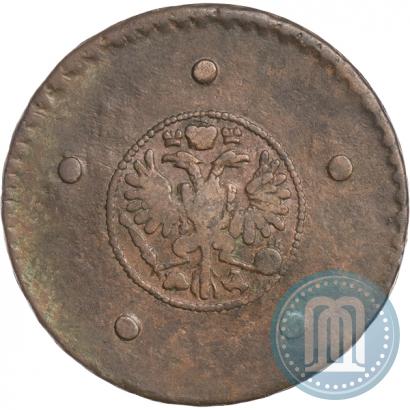 Фото 5 копеек 1729 года МД 