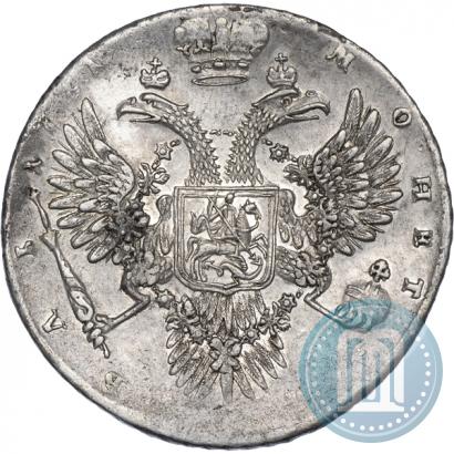 Picture 1 rouble 1731 year  