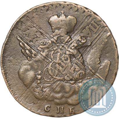 Фото 1 копейка 1756 года СПБ 