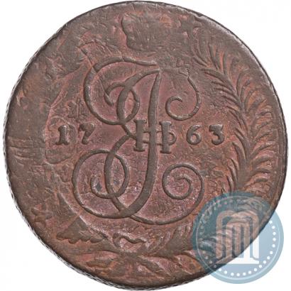 Picture 5 kopecks 1763 year СПМ 