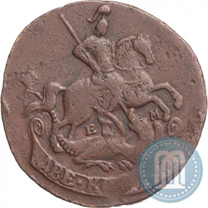 Picture 2 kopecks 1763 year ЕМ 