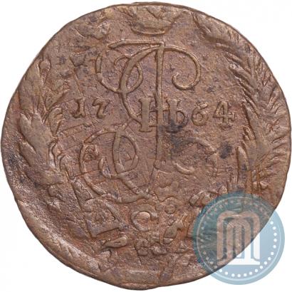 Фото 2 копейки 1764 года ЕМ 