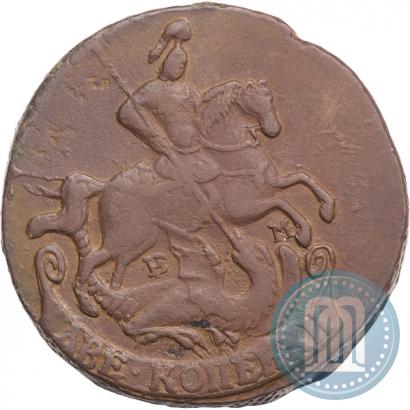 Picture 2 kopecks 1765 year ЕМ 