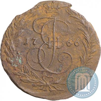 Picture 2 kopecks 1766 year ЕМ 