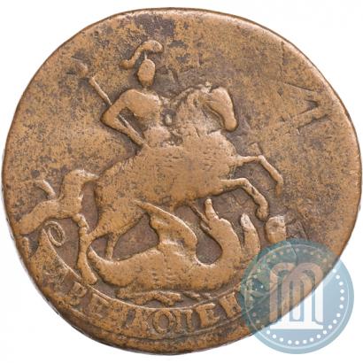 Picture 2 kopecks 1766 year  