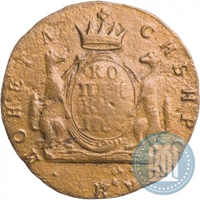 Фото 1 копейка 1767 года КМ 