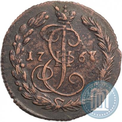 Фото Денга 1767 года ЕМ 