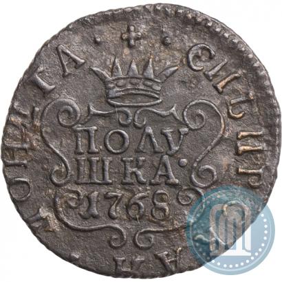 Фото Полушка 1768 года КМ 