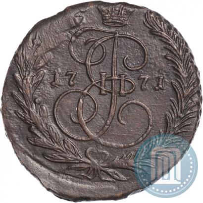 Picture 2 kopecks 1771 year ЕМ 