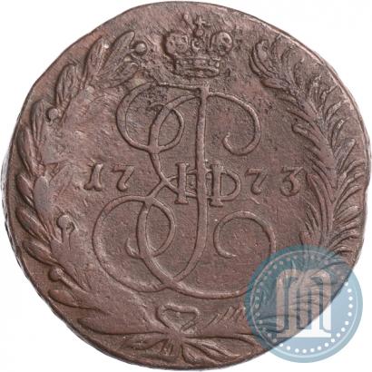 Picture 2 kopecks 1773 year ЕМ 