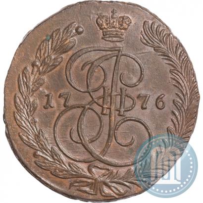 Picture 5 kopecks 1776 year ЕМ 
