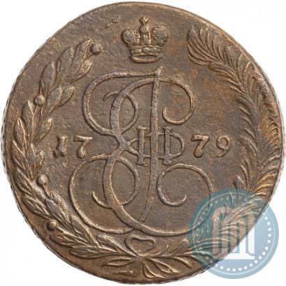 Picture 5 kopecks 1779 year ЕМ 