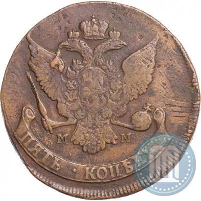 Picture 5 kopecks 1788 year ММ 