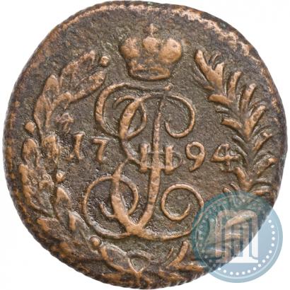 Фото Полушка 1794 года КМ 