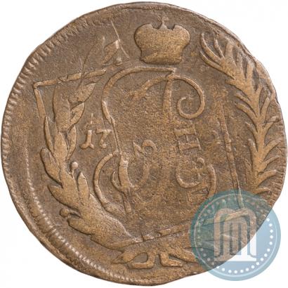 Picture 1 kopeck 1795 year ММ 