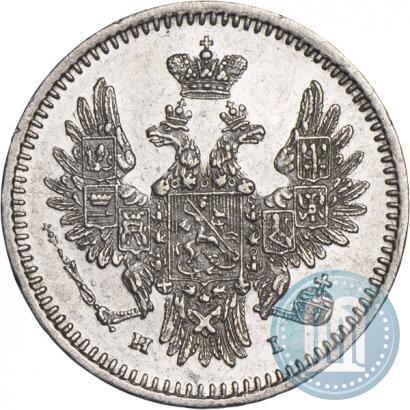 Picture 5 kopecks 1853 year СПБ-HI 