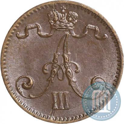 Фото 1 пенни 1888 года  