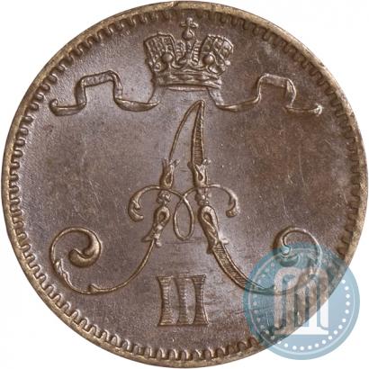 Picture 1 penni 1891 year  