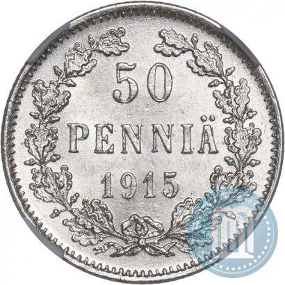Фото 50 пенни 1915 года S 