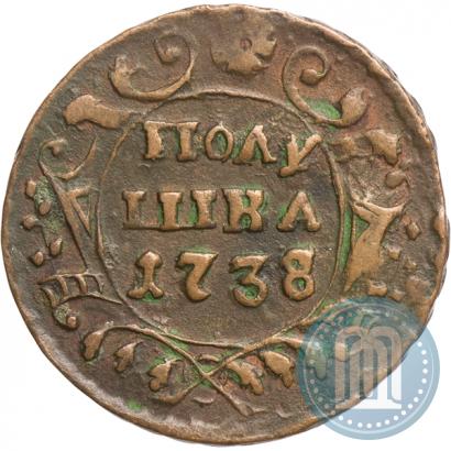Фото Полушка 1738 года  
