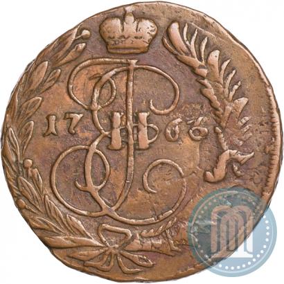 Фото 2 копейки 1763 года ММ 