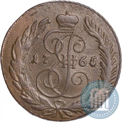 Фото 5 копеек 1765 года СМ 