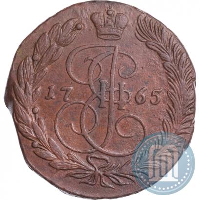 Фото 5 копеек 1765 года ЕМ 