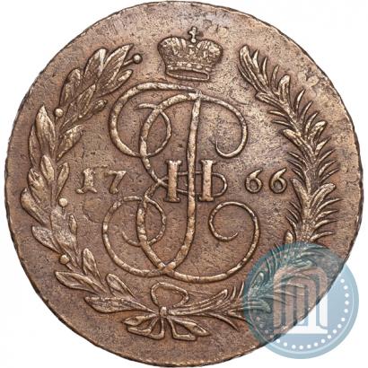 Picture 5 kopecks 1766 year ММ 