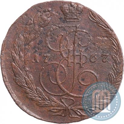 Фото 5 копеек 1767 года ЕМ 