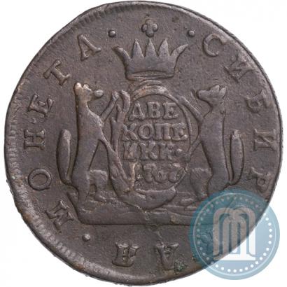 Picture 2 kopecks 1767 year КМ 
