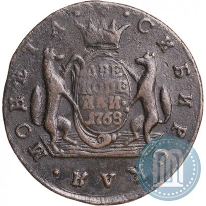 Picture 2 kopecks 1768 year КМ 