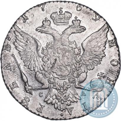 Picture 1 rouble 1769 year СПБ-СА 