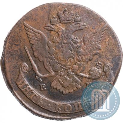 Picture 5 kopecks 1769 year ЕМ 