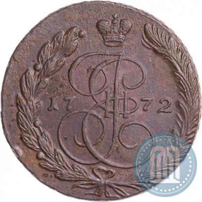 Picture 5 kopecks 1772 year ЕМ 
