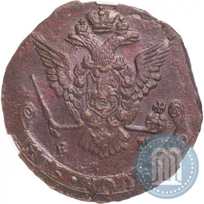 Picture 5 kopecks 1777 year ЕМ 
