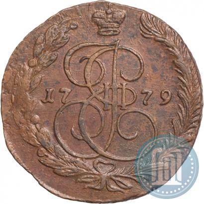 Picture 5 kopecks 1779 year ЕМ 