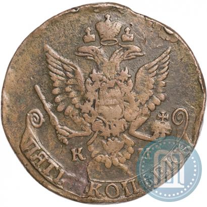 Picture 5 kopecks 1781 year КМ 