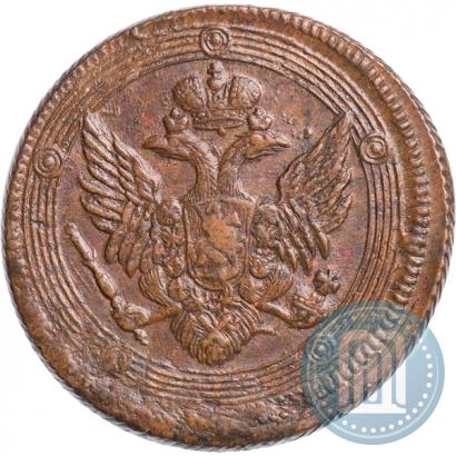 Picture 5 kopecks 1807 year ЕМ 