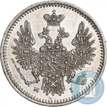 Picture 5 kopecks 1853 year СПБ-HI 